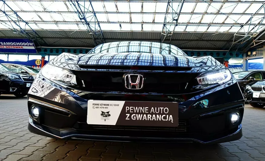 Honda Civic 3 Lata GWARANCJA I-wł Kraj Bezwypadkowy ASO 182KM ELEGANCE IDEAŁ FV23% 4x2 zdjęcie 