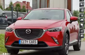 Mazda CX-3 2.0 B 121 KM 124 tys. km Piękna z Niemiec