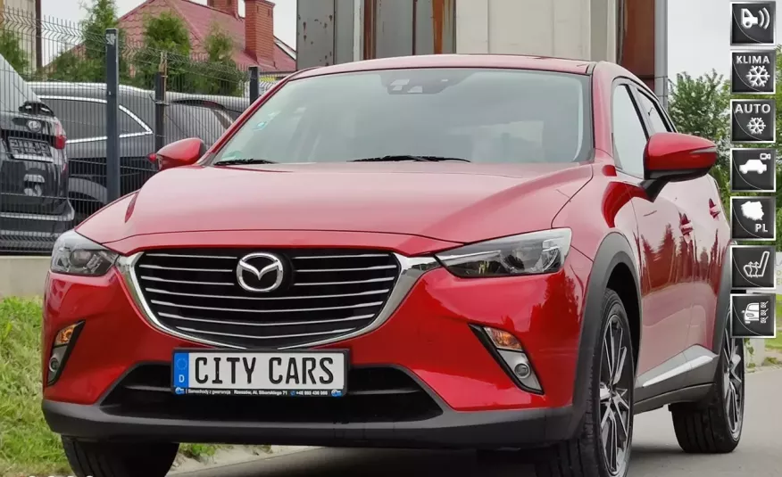 Mazda CX-3 2.0 B 121 KM 124 tys. km Piękna z Niemiec zdjęcie 