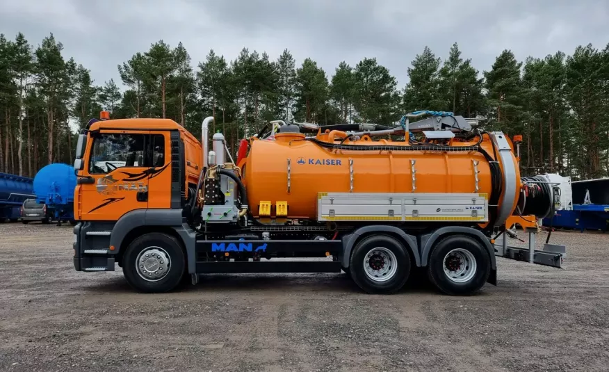 MAN KAISER WUKO RECYKLING DO CZYSZCZENIA KANAŁÓW KOMBI asenizacyjny separator beczka odpady czyszczenie kanalizacja RECYKLING zdjęcie 4