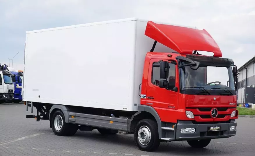 Mercedes / ATEGO / 1224 / EEV / KONTENER + WINDA / TYLKO 14 000 KM zdjęcie 