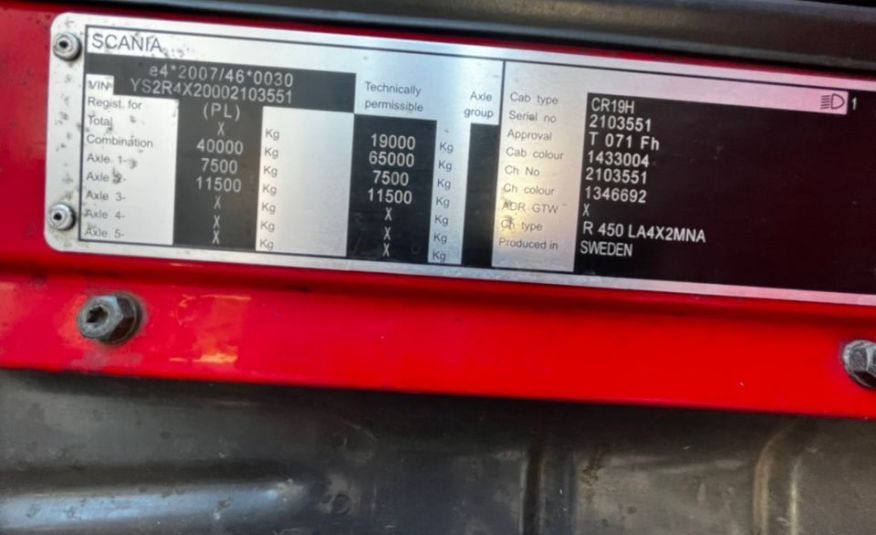 Scania R450 bez EGR zdjęcie 4