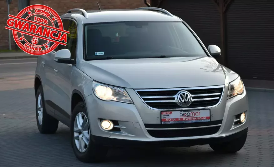 Volkswagen Tiguan 4Motion 2.0TDi 140KM Automat 2008r. Climatronic 2xPDC TEMPOMAT POLECAM zdjęcie 