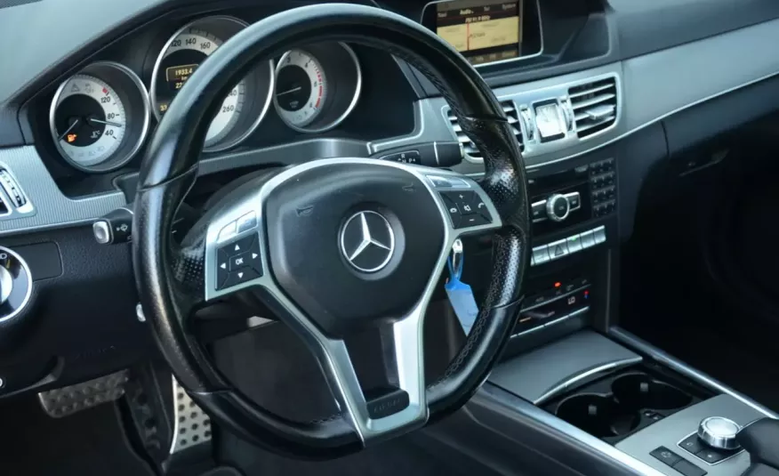 Mercedes E 200 Opłacony 2.2D AMG Lift Serwis Panorama Navi Skóra+alcantara LED zdjęcie 30