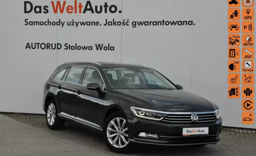 Volkswagen Passat 2.0TDI 150KM Highline DSG Webasto Skóry Hak Panorama Gwar zdjęcie 