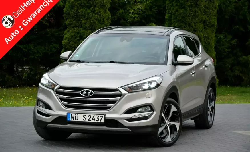 Hyundai Tucson 1.6T-GDI(177KM) FV23% Panorama Xenon Led Skóry Navi Kamera BLS FUL zdjęcie 