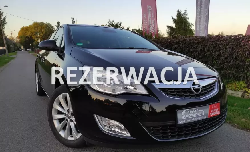 Opel Astra Astra J 1.4 Turbo 2011r dobrze utrzymany Po Opłatach GWARANCJA zdjęcie 