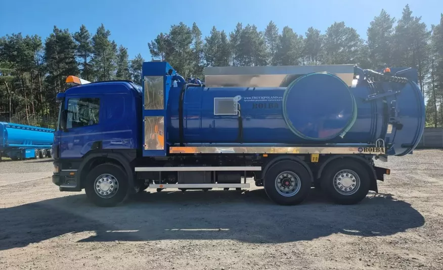 Scania WUKO KAISER EUR-MARK ADR DO CZYSZCZENIA KANAŁÓW WUKO asenizacyjny separator beczka odpady czyszczenie kanalizacja zdjęcie 4