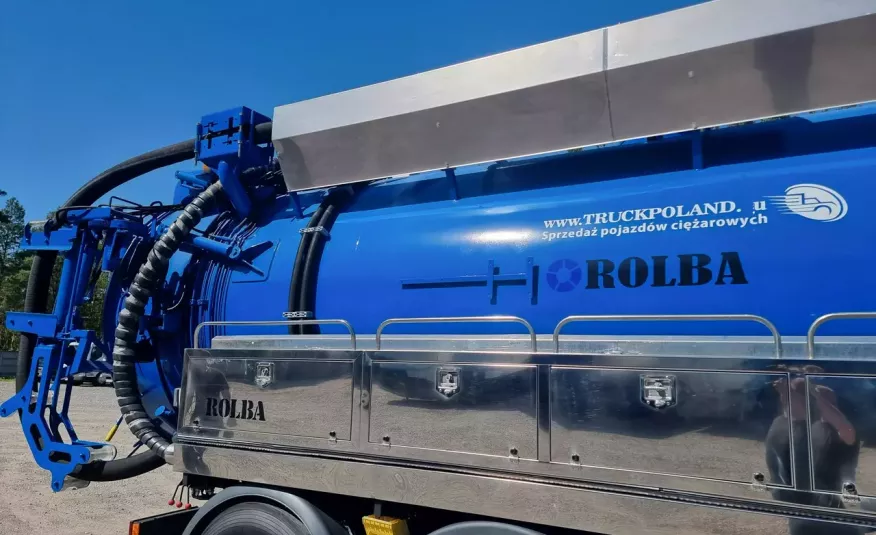 Scania WUKO KAISER EUR-MARK ADR DO CZYSZCZENIA KANAŁÓW WUKO asenizacyjny separator beczka odpady czyszczenie kanalizacja zdjęcie 15