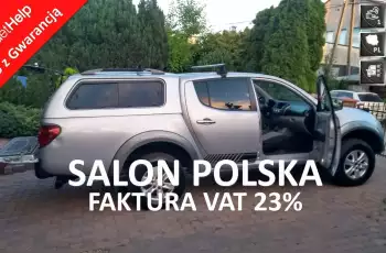 Mitsubishi L200 37.3 Netto Salon PL 2.5DID 4x4 Pełen Serwis Dokumentacja FV23%