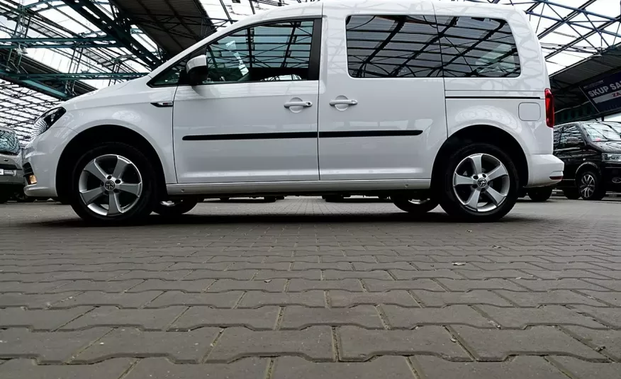 Volkswagen Caddy 3 Lata GWARANCJA 1wł Kraj Bezwypadkowy ASO 2.0TDI NAVI 2xCLIMA FV23% 4x2 zdjęcie 3