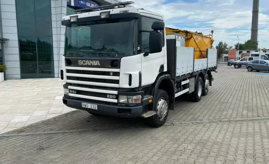 Scania 94D.220 Skrzynia bdb utrzymana, pojmnik na asfalt 6X2, warto zdjęcie 