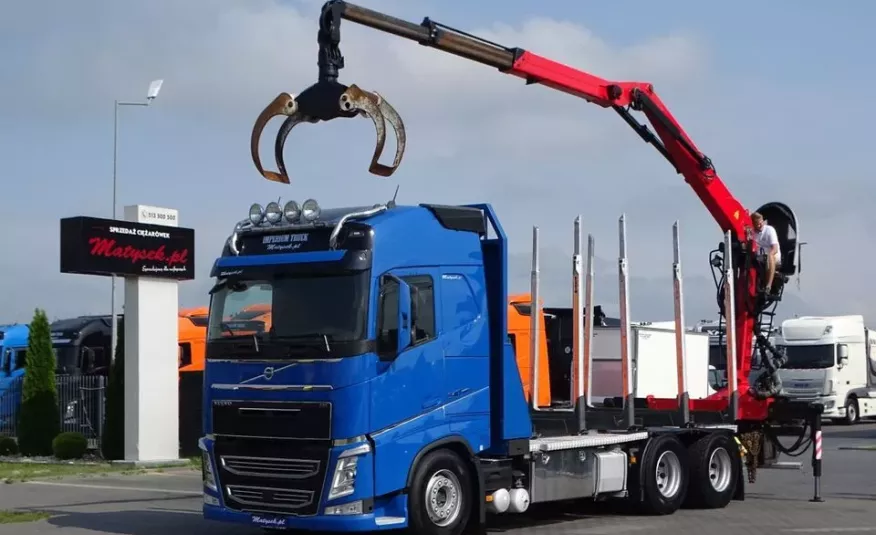 Volvo FH 540 / 6 X 4 / DO DRZEWA / DŁ: 6.8 M / HDS EPSLILON M 120Z / DO LASU / DO DREWNA / 2018 R / 6x4 zdjęcie 