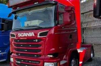Scania R450 2017 full opcja skory wentylowane podgrzewane perfekcja