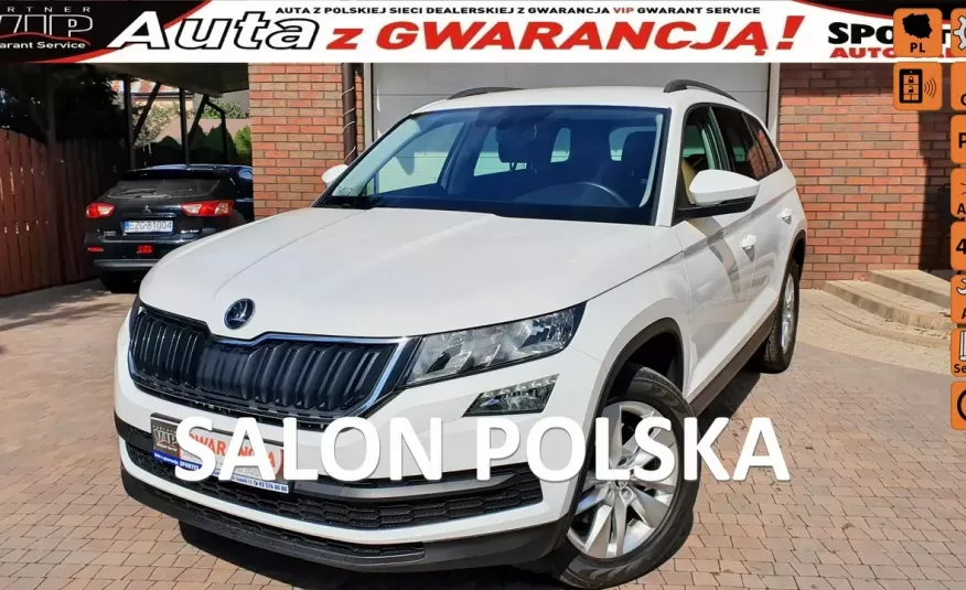 Skoda Kodiaq 2.0 TSI 180 KM, 4X4 DSG, Ambition, Salon PL, Serwis ASO tylko 62 tys km zdjęcie 
