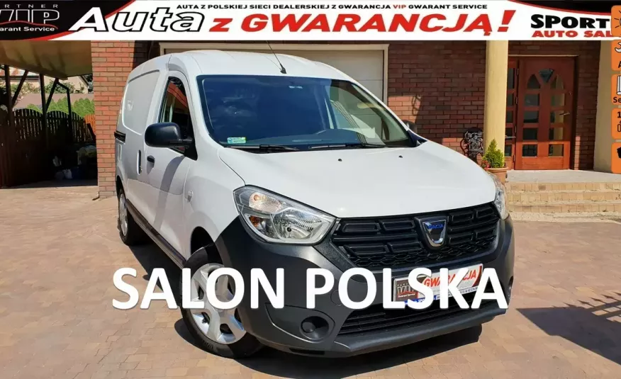Dacia Dokker Van 1.6 102 KM, LPG Gwarancja , Salon PL, Faktura vat23%, Gwarancja zdjęcie 1