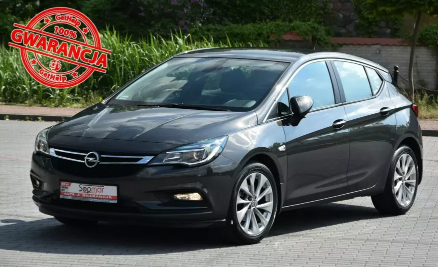 Opel Astra K 1.4T 125KM 2016r. SALON LED 87tkm zdjęcie 