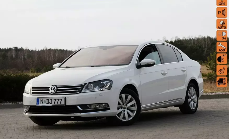 Volkswagen Passat Ledy Bi-Xenon Navi Podgrze.Przednia Szyba Tempomat Pdc Serwis Niemcy zdjęcie 