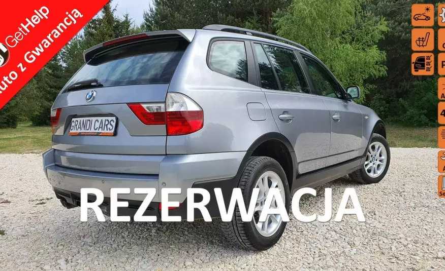 BMW X3 3.0d 218KM # Automat # 4x4 # PDC # Navi # Skóra # Xenon # Panorama zdjęcie 