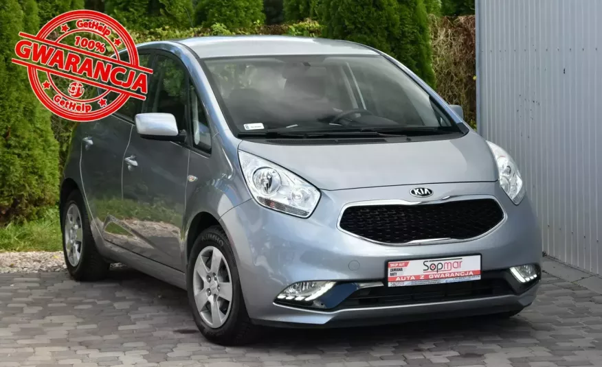 Kia Venga 1.6i 124KM 2019r. SALON 13tkm jak NOWA Klima LED Isofix czujniki zdjęcie 