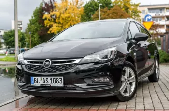 Opel Astra 1.6_Diesel_110KM_163 tyś. km_NAVI_LED_Sports Tourer+_komplet kół_FV23%
