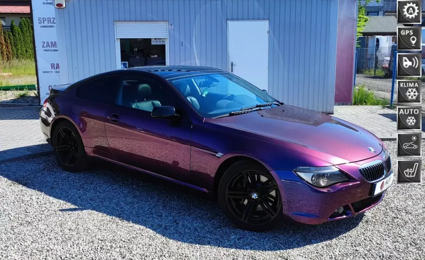 BMW 645 4.4 Ci Benzyna 333K Navi Alus Możliwa Zamiana zdjęcie 