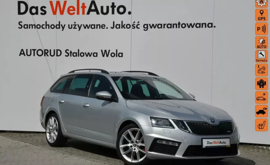 Skoda Octavia RS 2.0TDI 184KM DSG Kamera Panorama Smartlink Gwarancja Delaer FV23% zdjęcie 