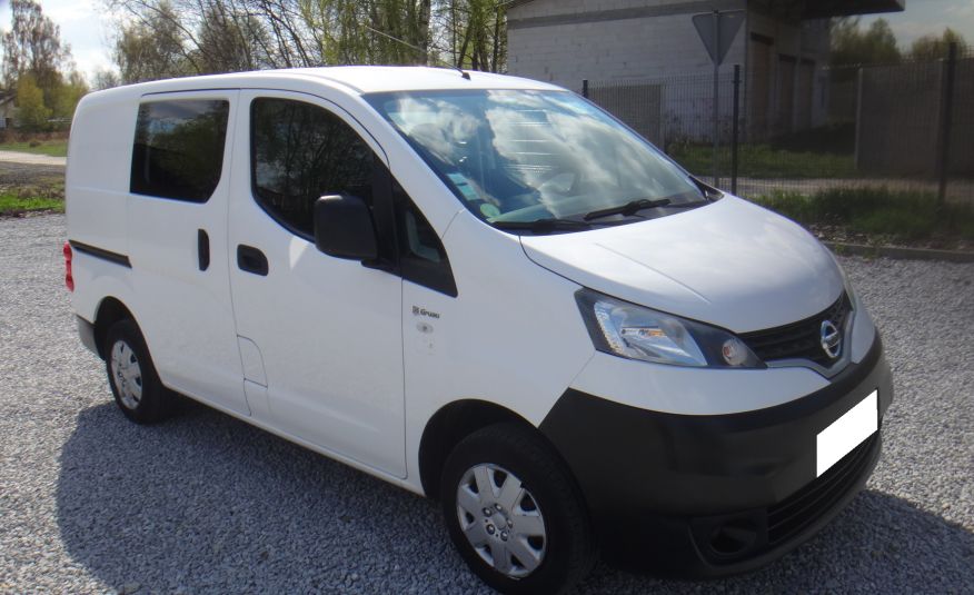 Nissan brygadówka NV200 składana ławka 2014 klima zdjęcie 