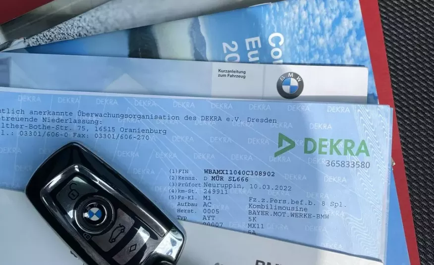 BMW 520 2.0 duża navi xenon panorama nowy rozrząd po serwisie zdjęcie 9