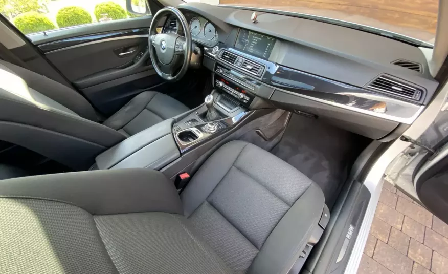 BMW 520 2.0 duża navi xenon panorama nowy rozrząd po serwisie zdjęcie 13