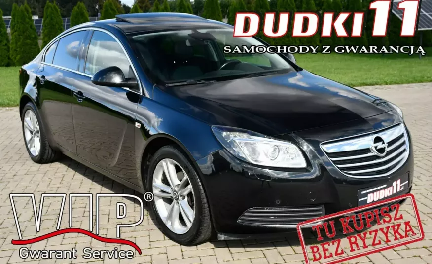 Opel Insignia 2.0d DUDKI11 Serwis, Ledy, Klimatronic, Skóry, Navi, Podg.Fot.OKAZJA zdjęcie 1
