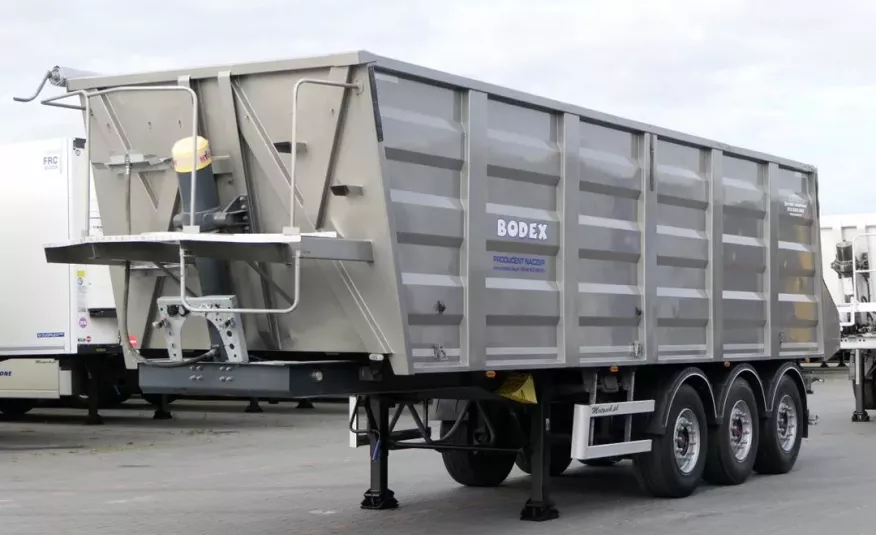 BODEX WYWROTKA 42 M3 / CAŁA STALOWA / DO ZŁOMU / OŚ PODNOSZONA / 2018 R / zdjęcie 