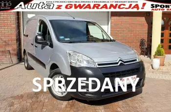 Citroen Berlingo 2018 -rej, 1.6 HDI , Salon PL, I WŁ F.vat23%, DRZWI BOCZNE, stan bdb, 