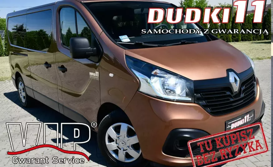 Renault Trafic 1.6d 9 Osobowy, Klimatronic( Passenger)Serwis, ParktR, PL.SALON zdjęcie 