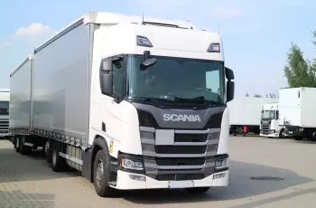 Scania R450 TANDEM Skrętna Oś