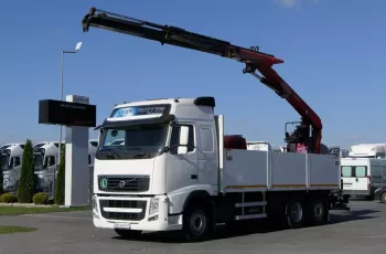 Volvo FH 420 / 6 X 2 / SKRZYNIOWY - 6, 5 M + HDS FASSI F 215 AS / OŚ SKRĘTNA / SIODEŁKO / EEV /