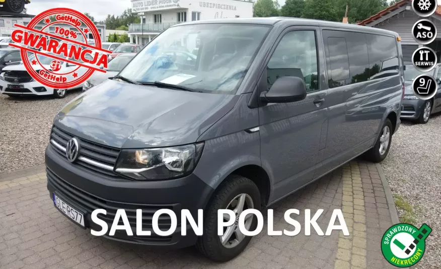 Volkswagen Caravelle T6 CARAVELE 2.0TDI 102KM Long Nowy rozrząd Turbina 9-Osobowy Alu Klima zdjęcie 