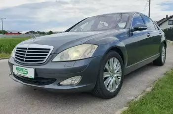 Mercedes S 420 S 420 CDi W221, LONG, Night Vision, Bogate wypos. 2007 r