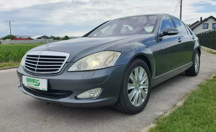 Mercedes S 420 S 420 CDi W221, LONG, Night Vision, Bogate wypos. 2007 r zdjęcie 1