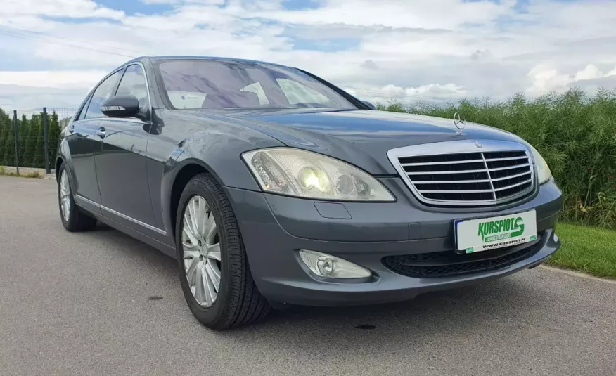 Mercedes S 420 S 420 CDi W221, LONG, Night Vision, Bogate wypos. 2007 r zdjęcie 2