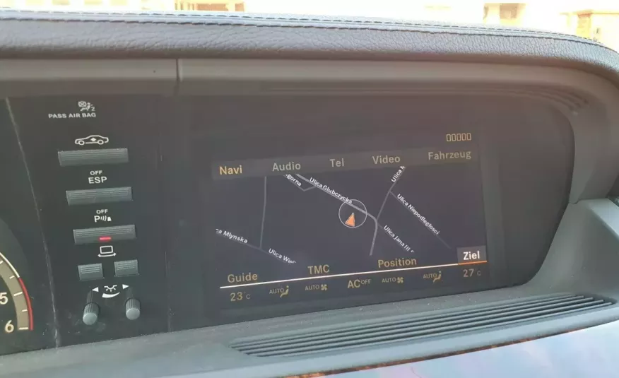 Mercedes S 420 S 420 CDi W221, LONG, Night Vision, Bogate wypos. 2007 r zdjęcie 23