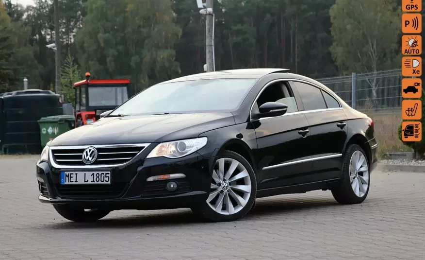 Volkswagen Passat CC 160KM Kamera Park Assist Panorama Webasto Navi Skóry Bi-Xenon Niemcy zdjęcie 