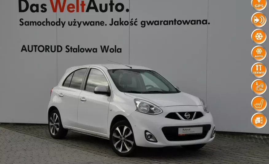 Nissan Micra 1.2 80KM Klimatyzacja Nawigacja pod. fotele FV marża zdjęcie 