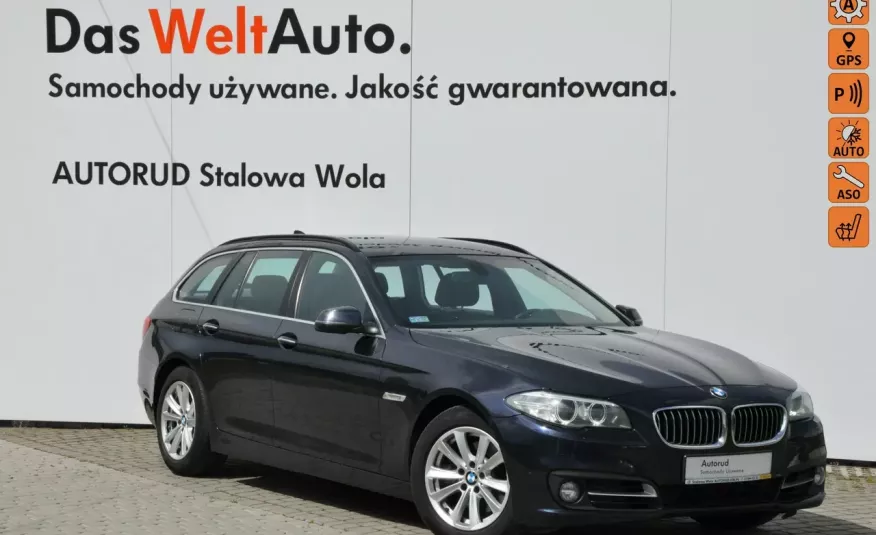 BMW 520 520D 184KM Kombi Automat Skóry Czujniki El. Klapa Navi FV23% zdjęcie 