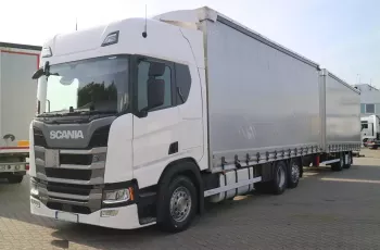 Scania R450 TANDEM Skrętna Oś
