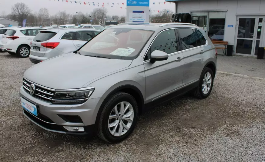Volkswagen Tiguan F-Vat, Gwarancja, Salon PL, Automat.4x4, Panorama, Highline, Skóra zdjęcie 