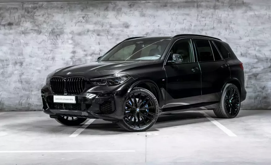 BMW X5 M50i 530KM Ind.Shadow Line Lasery Hak Panorama Miękkie zam. drzwi FV23 zdjęcie 