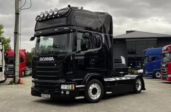 Scania R410/R450 topline retarder skóry alcoa mega low deck ASO Scania
