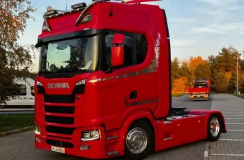 Scania S500 low deck mega pełna możliwa opcja tv mikrofala ekspres skory ASO SCANIA ALCOA perfekcyjny stan