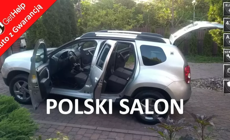 Dacia Duster 4X4 Salon PL Laureate 1.5DCI 110KM Pełen serwis i dokumentacja zdjęcie 